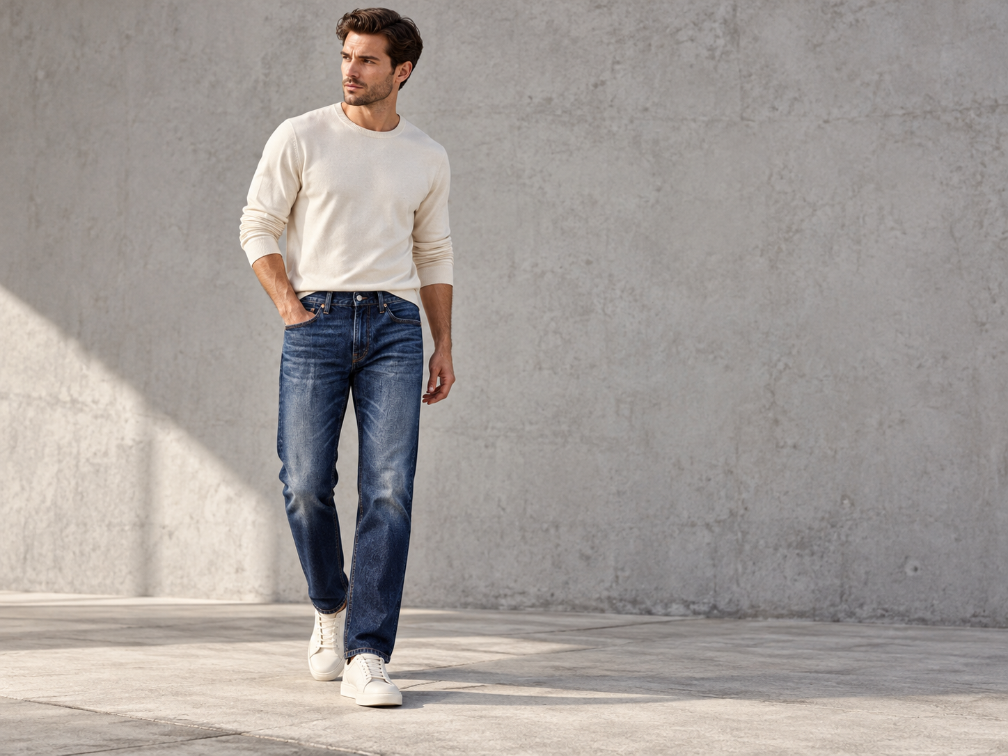 Koleksi denim pria